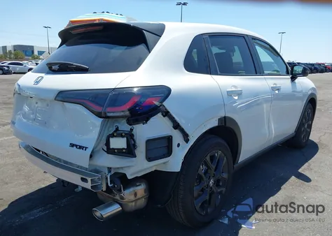 2025 Honda Hr-V 2Wd Sport из США, поврежденный, VIN 3CZRZ1H54SM741765